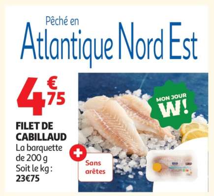Filet De Cabillaud