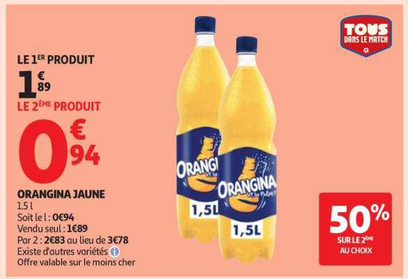 Orangina Jaune