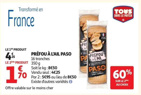 Préfou à l'ail PASO