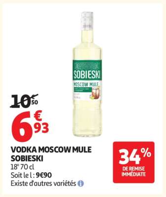 VODKA MOSCOW MULE SOBIESKI