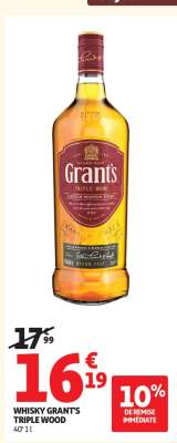 Whisky Grant's Triple Wood