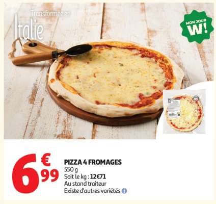 Pizza 4 Fromages