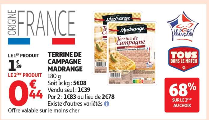 Terrine De Campagne Madrange