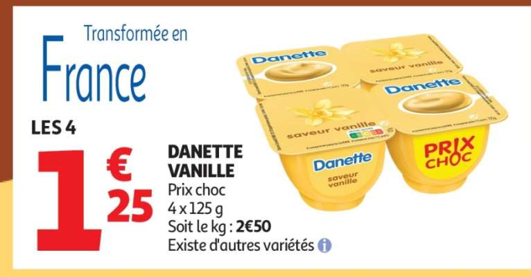 DANETTE VANILLE