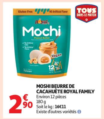 MOSHI BEURRE DE CACAHUÈTE ROYAL FAMILY