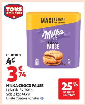 MILKA CHOCO PAUSE