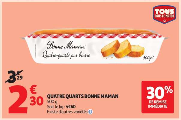 Quatre-quarts BONNE MAMAN