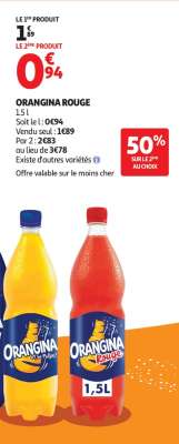 ORANGINA ROUGE