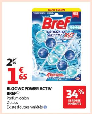 BLOC WC POWER ACTIV BREF