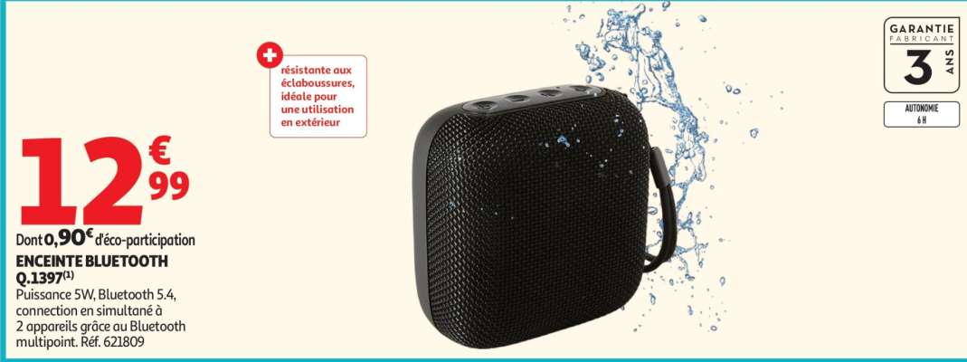 ENCEINTE BLUETOOTH Q.1399
