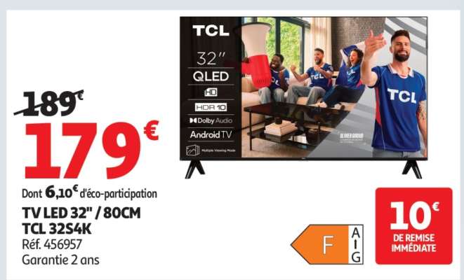 TV LED 32" / 80CM TCL 32S4K
