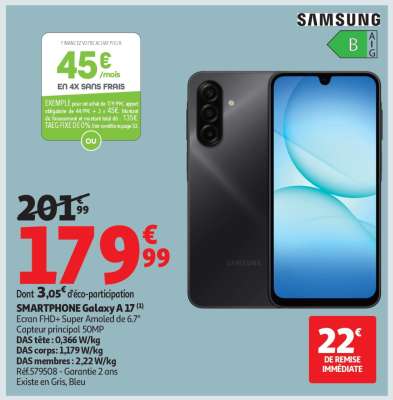 SMARTPHONE Galaxy A 17
