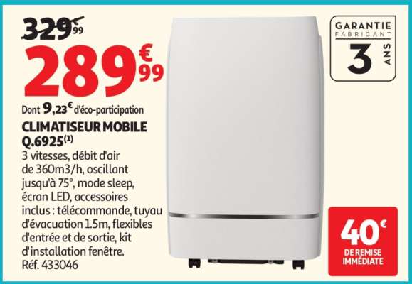 CLIMATISEUR MOBILE Q.6925