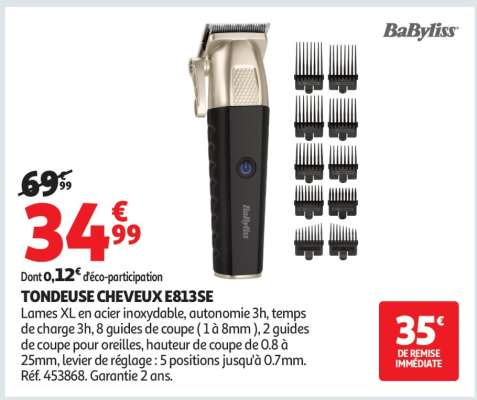 TONDEUSE CHEVEUX E813SE