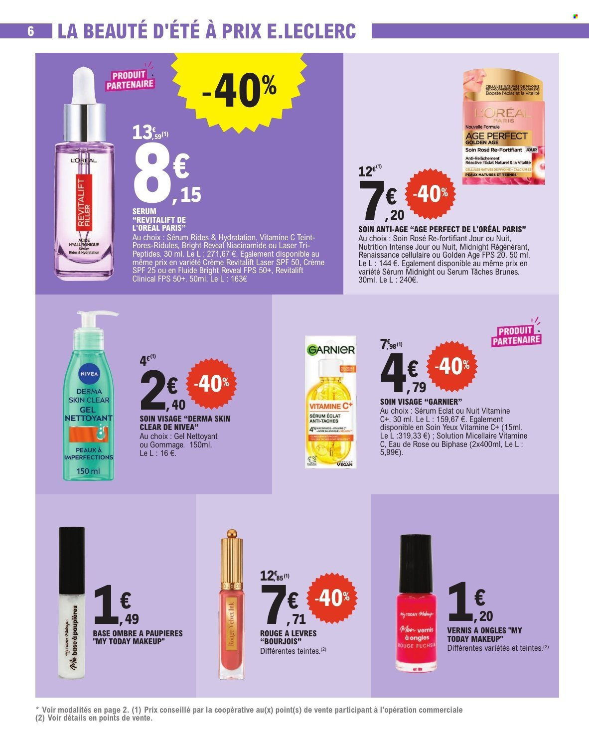 Catalogue E.Leclerc - 30/06/2026 - 11/07/2026. Page 6