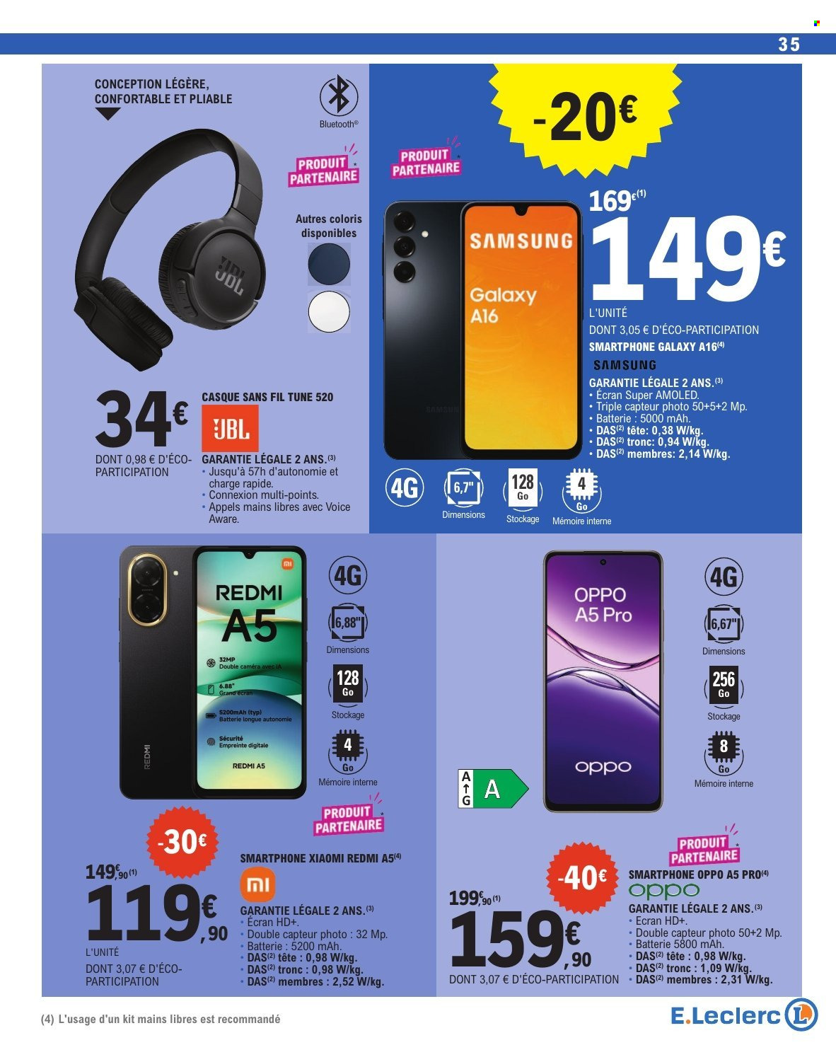 Catalogue E.Leclerc - 30/06/2026 - 11/07/2026. Page 35