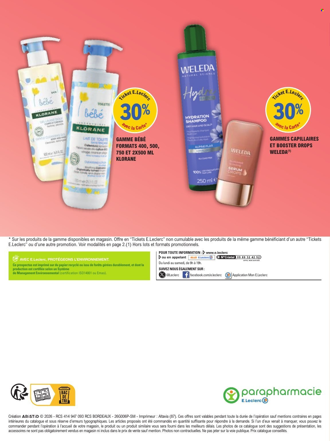 Catalogue E.Leclerc - 30/06/2026 - 25/07/2026. Page 20