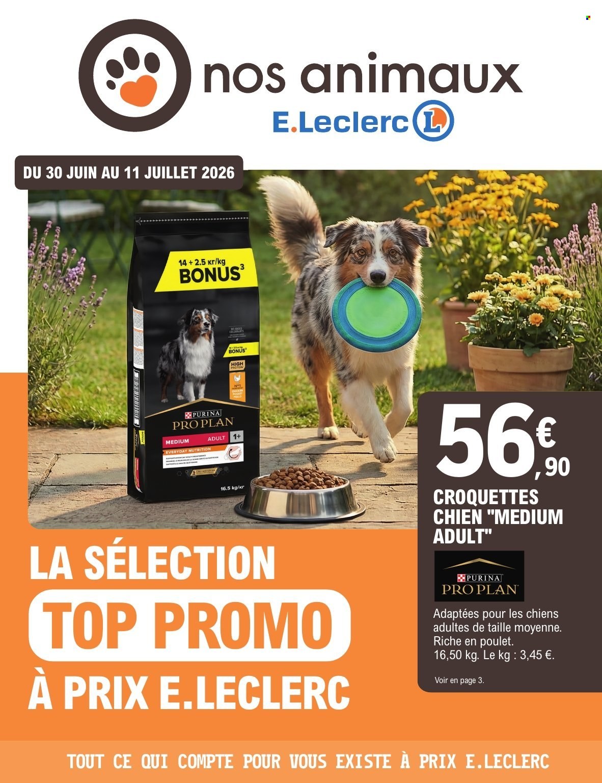Catalogue E.Leclerc - 30/06/2026 - 11/07/2026. Page 1