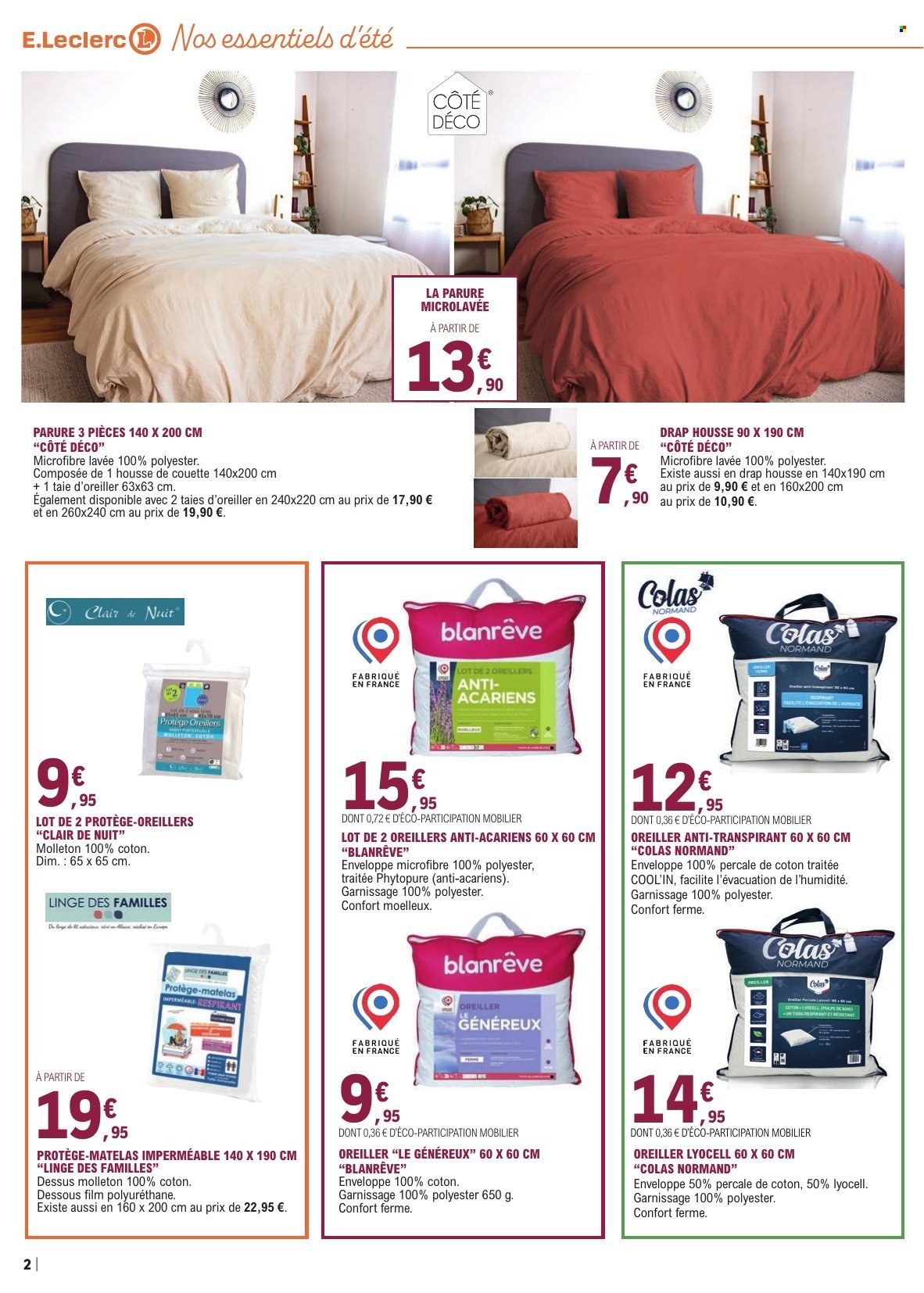 Catalogue E.Leclerc - 30/06/2026 - 11/07/2026. Page 2