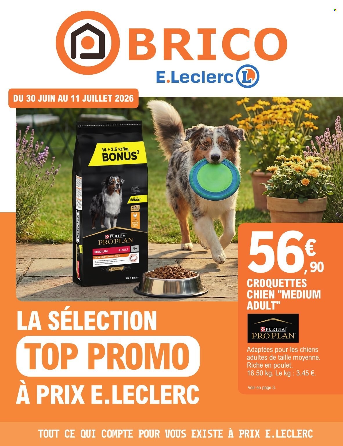 Catalogue E.Leclerc - 30/06/2026 - 11/07/2026. Page 1