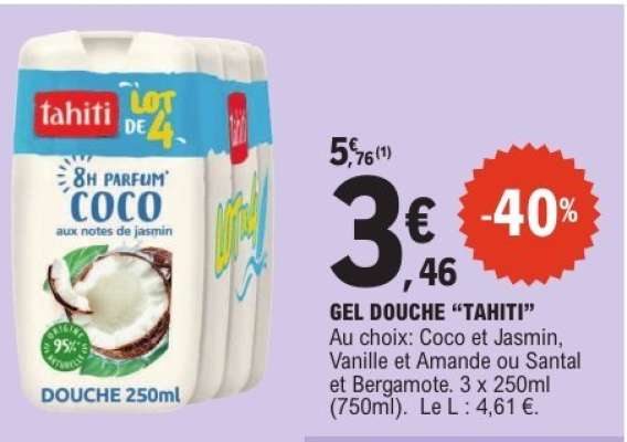 Gel Douche Tahiti