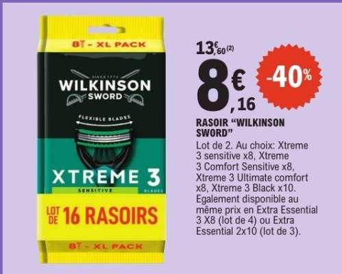Rasoir 'Wilkinson Sword'
