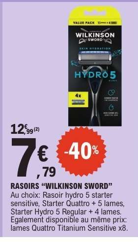 RASOIRS “WILKINSON SWORD”