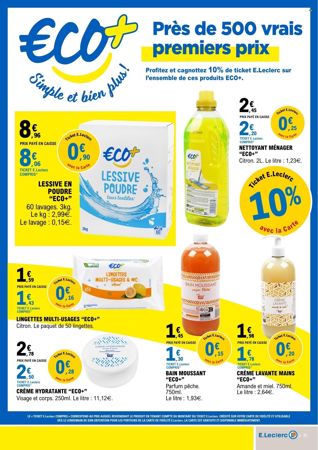 Catalogue E.Leclerc - 30/06/2026 - 12/07/2026. Page 31
