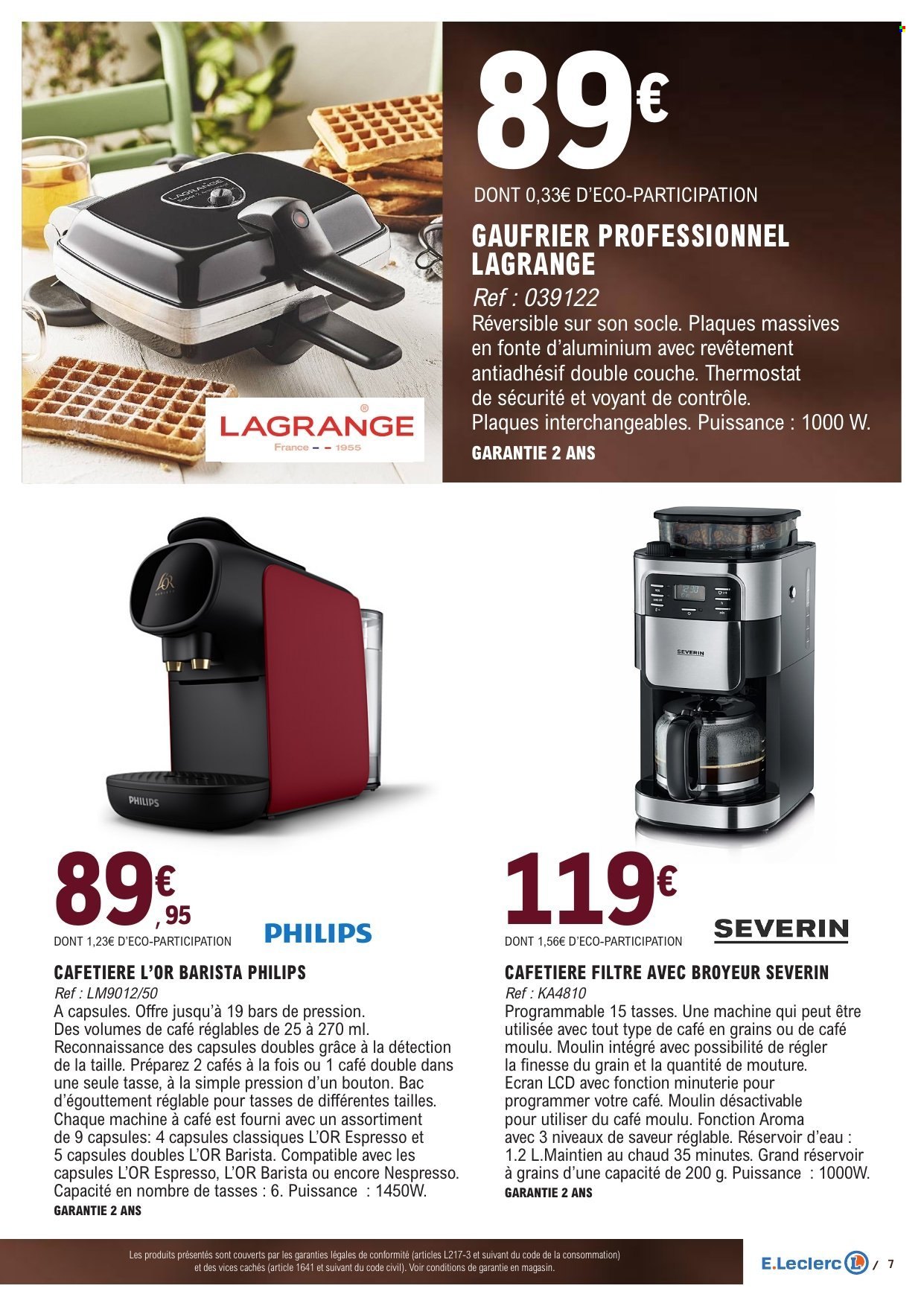 Catalogue E.Leclerc - 30/06/2026 - 12/07/2026. Page 7