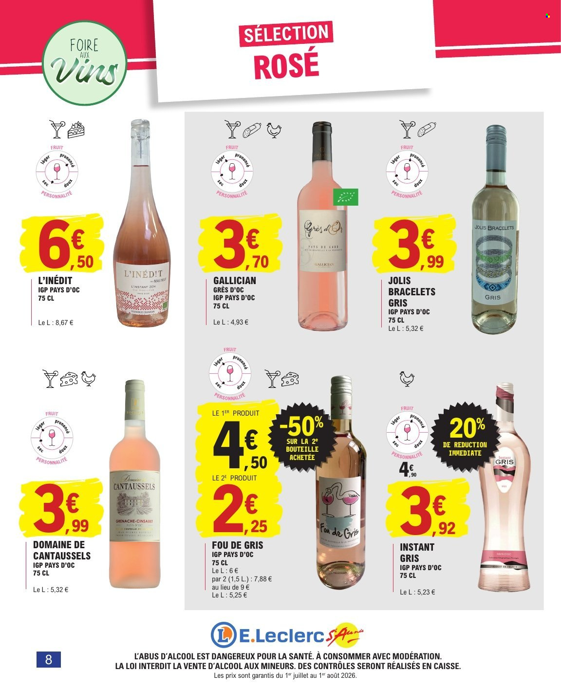 Catalogue E.Leclerc - 01/07/2026 - 01/08/2026. Page 8