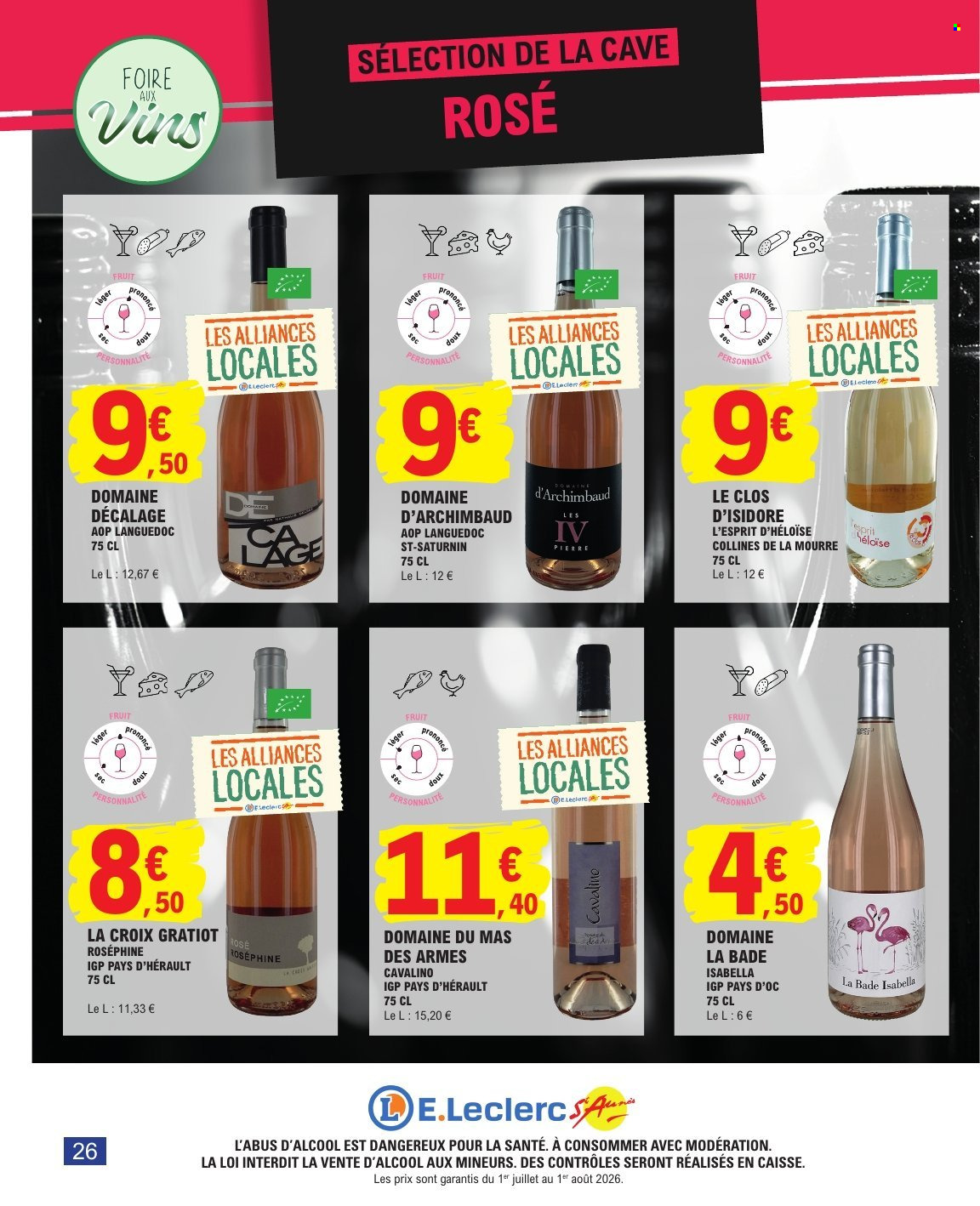Catalogue E.Leclerc - 01/07/2026 - 01/08/2026. Page 26