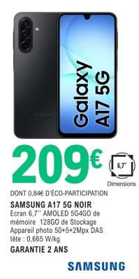 SAMSUNG A17 5G NOIR
