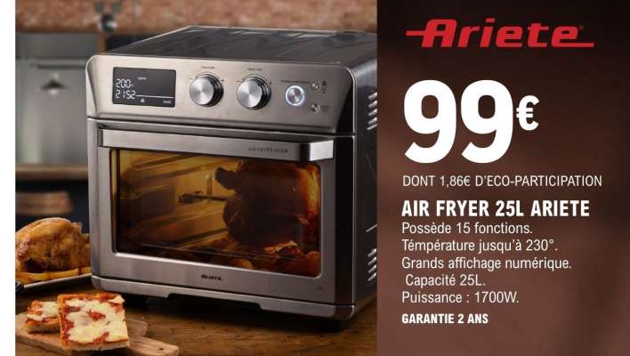 AIR FRYER 25L ARIETE