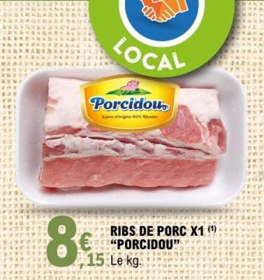 RIBS DE PORC X1 “PORCIDOU”