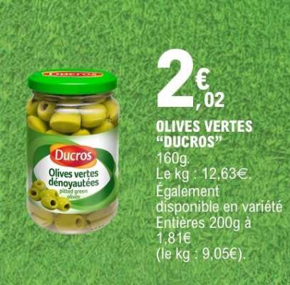 OLIVES VERTES “DUCROS”