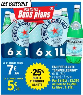 Eau Pétillante "Sanpellegrino"