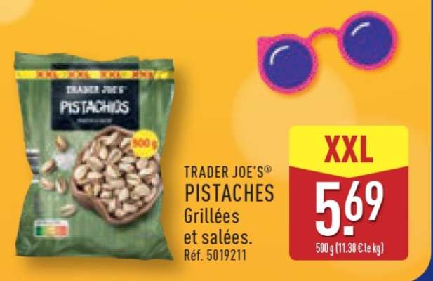 TRADER JOE'S PISTACHES