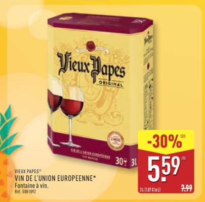 VIEUX PAPES® VIN DE L'UNION EUROPÉENNE*