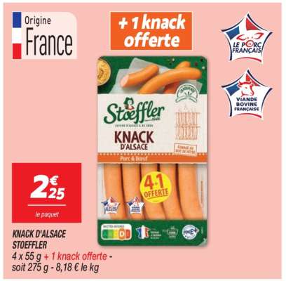 KNACK D'ALSACE "STOEFFLER"
