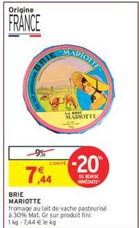 BRIE MARIOTTE