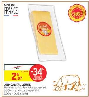 AOP CANTAL JEUNE