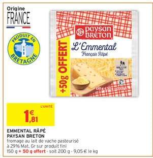 Emmental Râpé