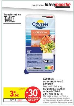 Lardons de Saumon Fumé Odyssée