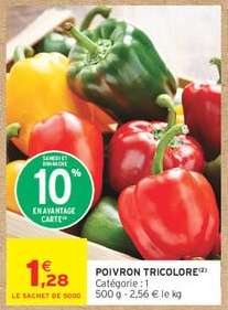 POIVRON TRICOLORE