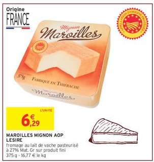 MAROILLES MIGNON AOP LESIRE