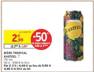 BIÈRE TROPICAL KASTEEL