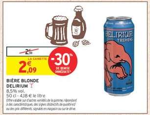 BIÈRE BLONDE DELIRIUM