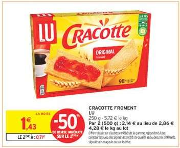 Cracotte Froment