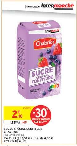 SUCRE SPÉCIAL CONFITURE CHABRIOR
