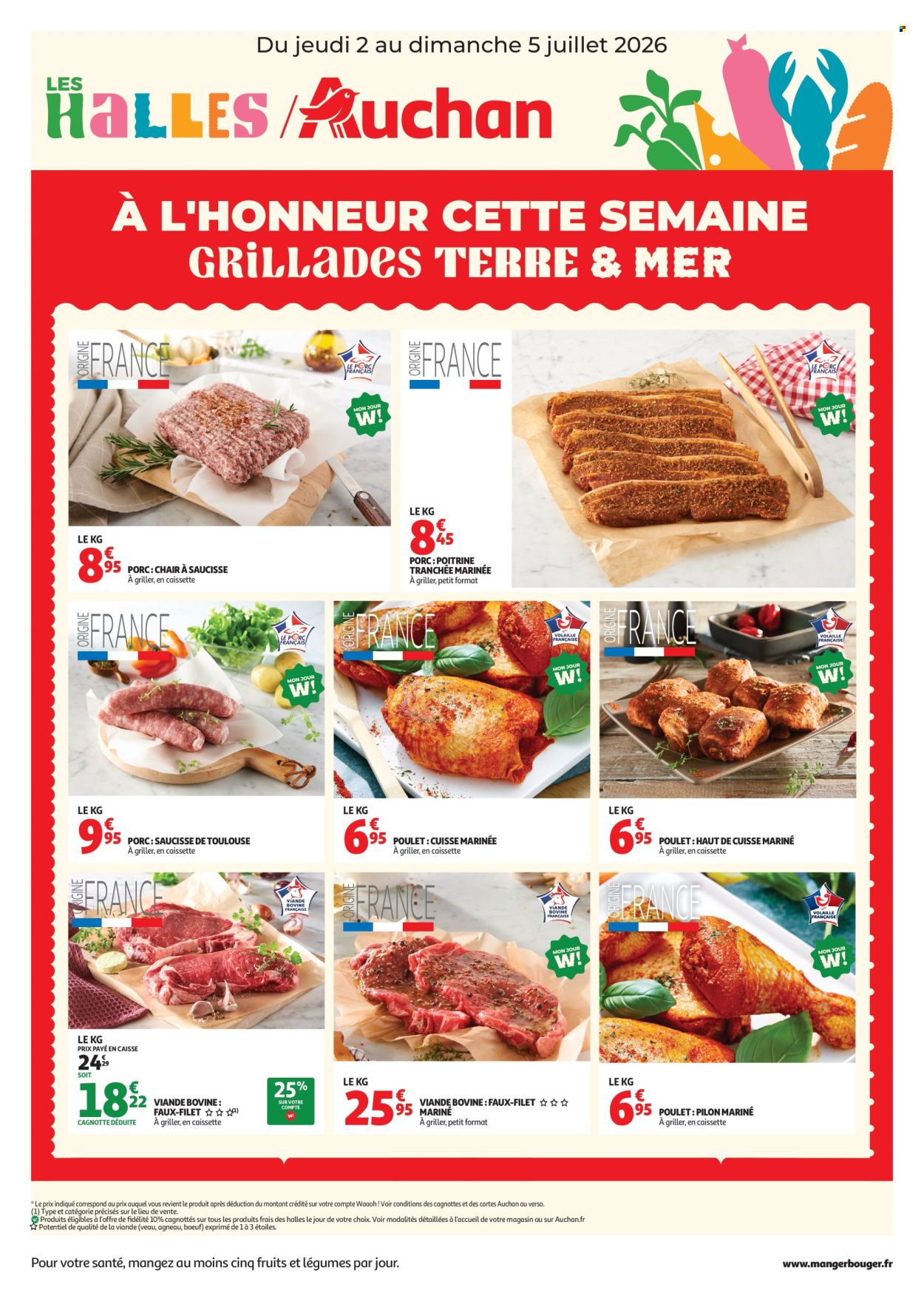 Catalogue Auchan - 02/07/2026 - 05/07/2026. Page 1